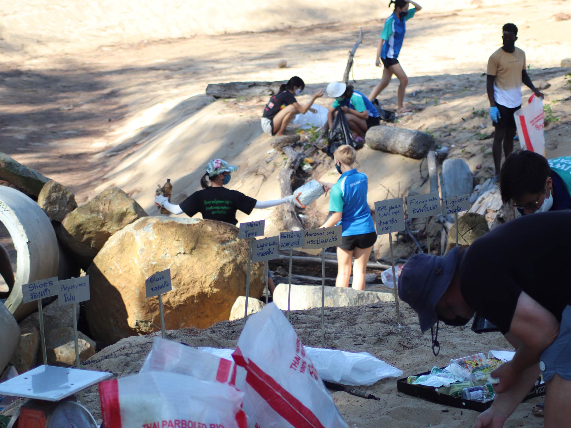 Beach cleanups in Phuket